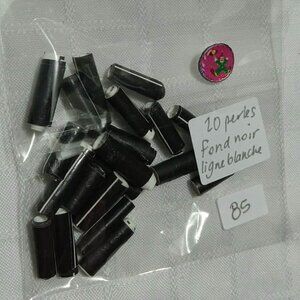 One-of-a-kind handmade/hand rolled paper beads/jewelry making/craft supplies/DIY